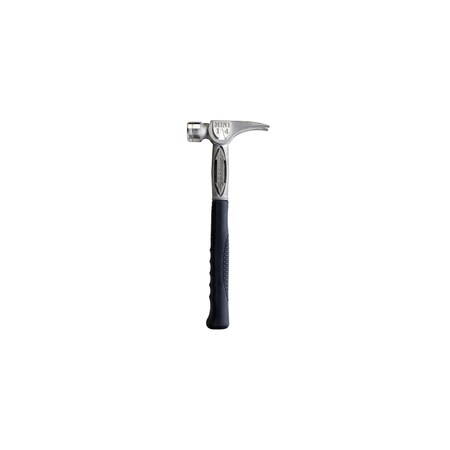 Milwaukee Tool TIBONE MINI-14 OZ MILLED FACE, HAMMER WITH 16 IN. STRAIGHT TBM14RMS